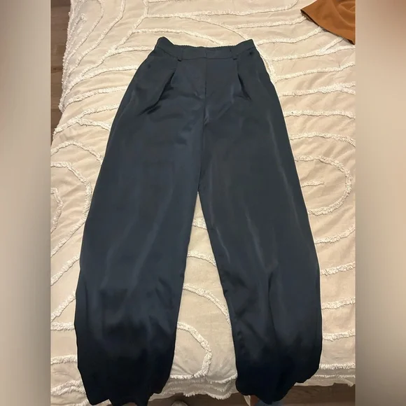 Harlow Dark Green Women's Trousers - Picture 2 of 5